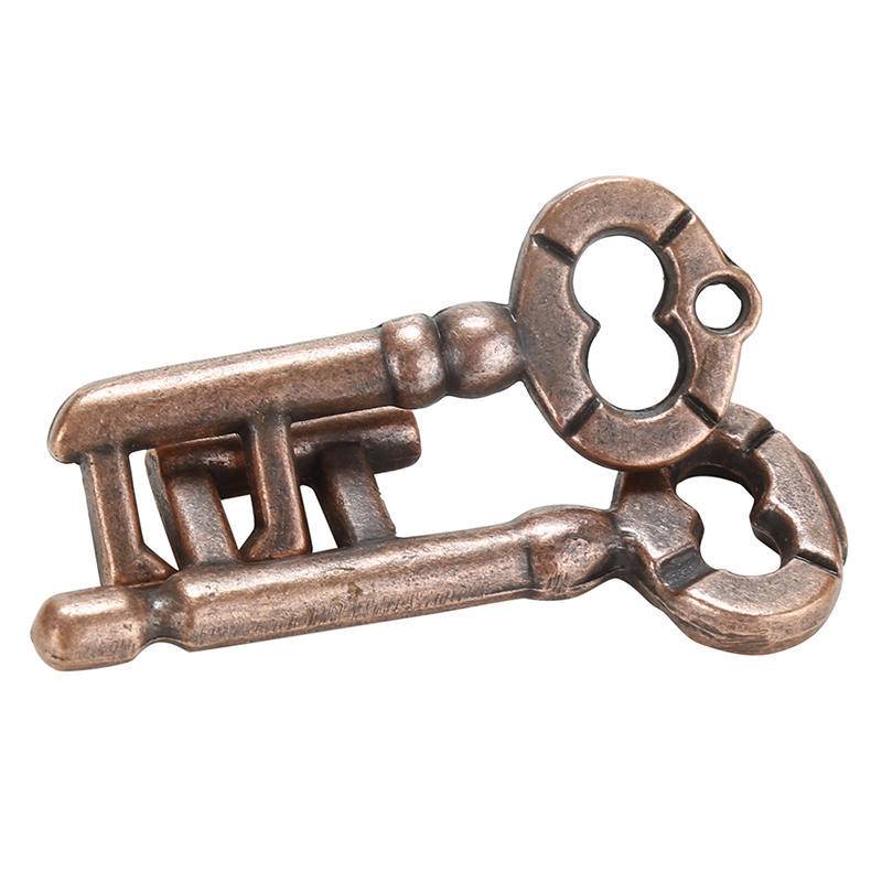 1 Pcs Legierung Schlüssel Ring Puzzle Gehirn Tester Iq Test Kinder Erwachsene Intelligente Spielzeug von Joom DACH