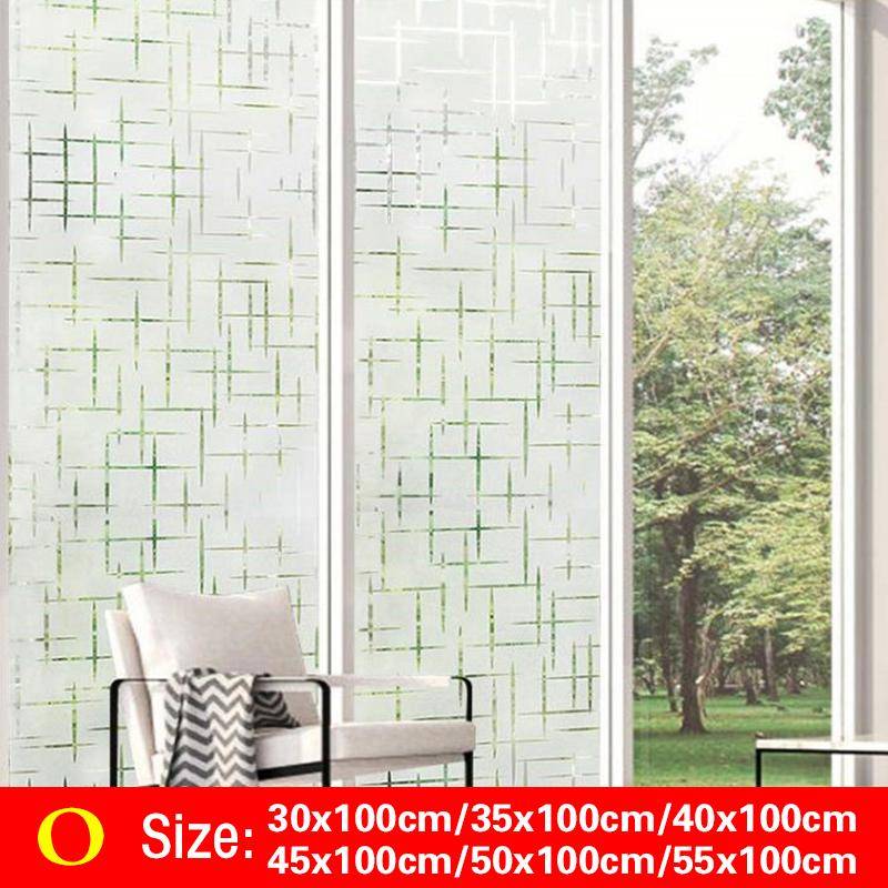 1 Rolle gebeizter 3D-dekorativer Sichtschutz-Anti-UV-Fensterglasfolienaufkleber, selbstklebende Aufkleber 40x100cm 1 Rolle gebeizter 3D-dekorativer Sichtschutz-Anti-UV-Fensterglasfolienaufkleber, selbstklebende Aufkleber 40x100cm von Joom DACH