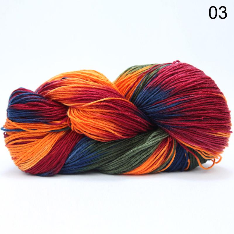 1 Rolle warmes Garn, Strickwolle, mehrfarbig, handgehäkelt, zum Selbermachen, Häkeln, Stricken, Babyschal, weich 3 von Joom DACH