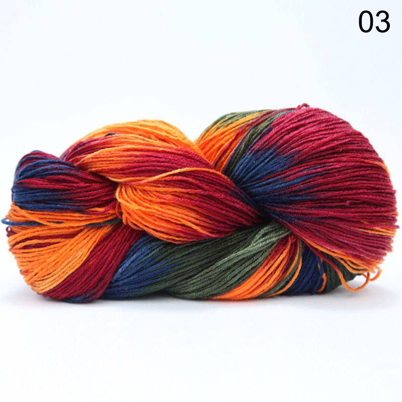 1 Rolle warmes Garn, Strickwolle, mehrfarbig, handgehäkelt, zum Selbermachen, Häkeln, Stricken, Babyschal, weich 3 von Joom DACH