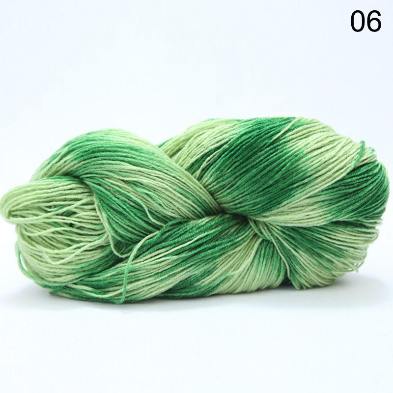 1 Rolle warmes Garn, mehrfarbig, handgehäkelte Strickwolle, weich, 50 g, Häkelstrick-Baumwollgarn 6 von Joom DACH