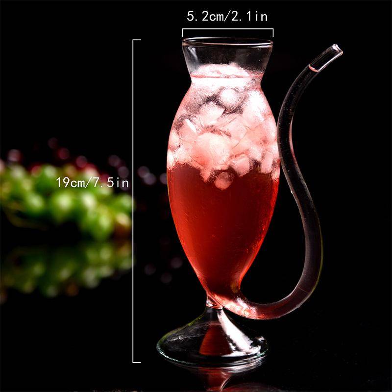 1 STÜCK Kreativer Becher Cocktailbecher Weinglas Strohhalm Vampirbecher von Joom DACH