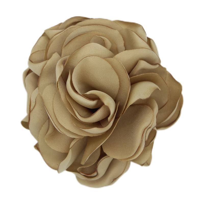 1 STÜCK Kunst Blumenbrosche Stoff Corsage Geschenk Tuch Anstecknadel Handgefertigter eleganter Schmuck für Frauen von Joom DACH