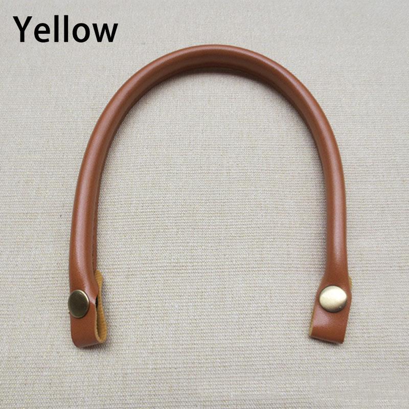 1 STÜCK Schultertasche Abnehmbare Taschengriffe Taschengürtel Handtaschengurt PU-Leder gelb von Joom DACH