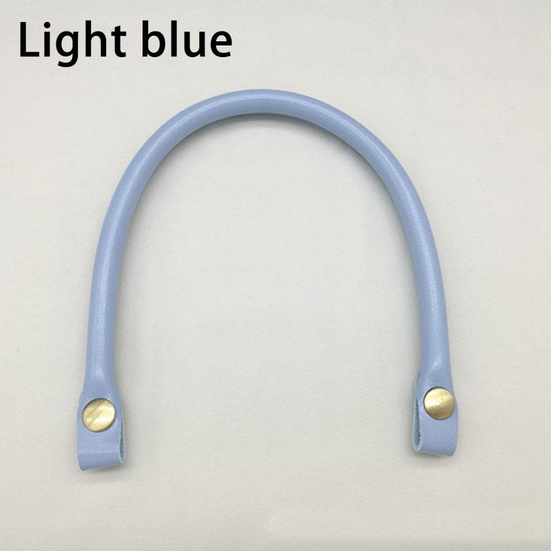 1 STÜCK Schultertasche Abnehmbare Taschengriffe Taschengürtel Handtaschengurt PU-Leder hellblaue von Joom DACH