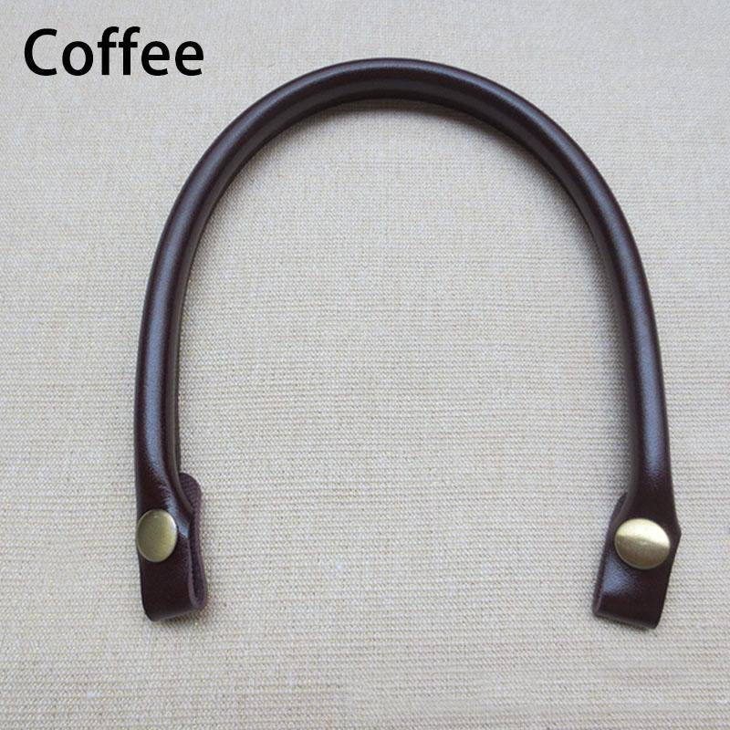 1 STÜCK Schultertasche Abnehmbare Taschengriffe Taschengürtel Handtaschengurt PU-Leder kaffeebraun von Joom DACH