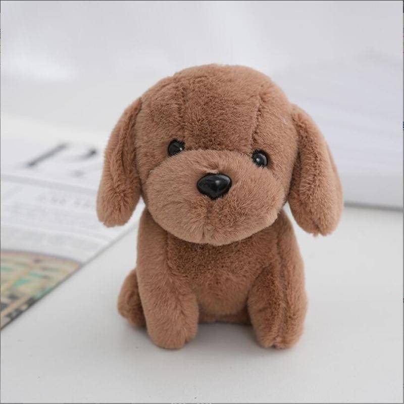 1 STÜCKE Cartoon Niedlichen Welpen Hund Plüschtiere Für Mädchen Geschenke Gefüllte Anhänger Kleine Mini Teddy Hund Puppe Ragdoll Tasche Ornament 12 CM von Joom DACH