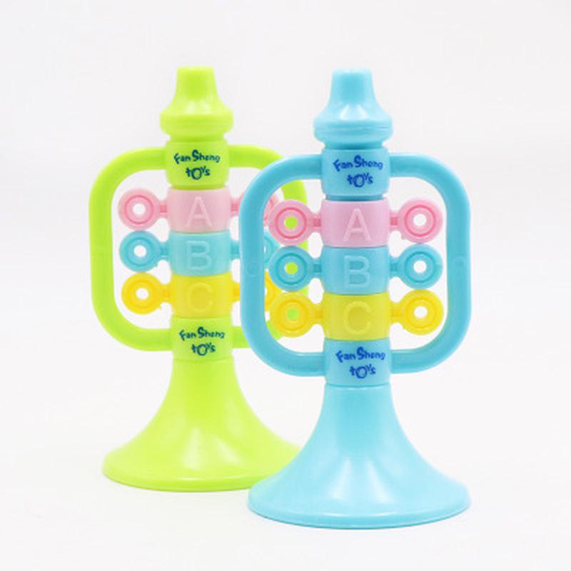 1 STÜCKE Kunststoff Trompete Musikinstrumente für Kinder Baby Kinder Bildung Spielzeug Kleine Musik Trompete Hupe Baby Spielzeug Zufällige Farbe von Joom DACH