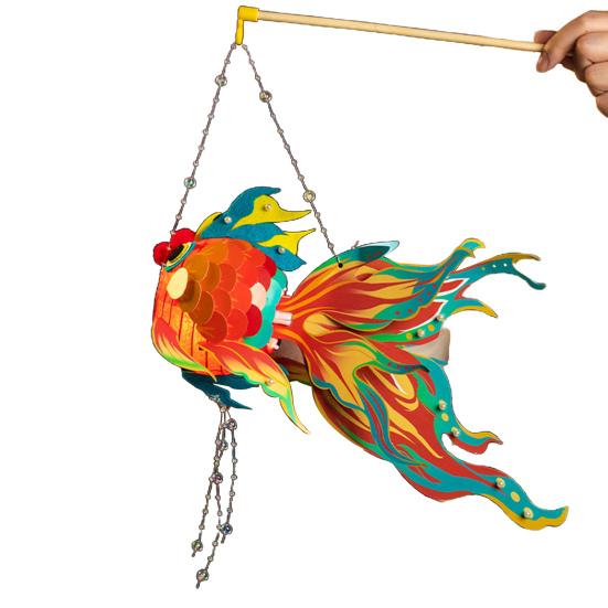 1 Set Goldfisch-Papierlaterne mit Pol, batteriebetrieben, zum Selbermachen, handgefertigt, chinesisches Neujahr, Mittherbstfest, Fisch, Nachtlicht, Material, Tasche, Kindergeschenk S rot 1 Set Goldfisch-Papierlaterne mit Pol, batteriebetrieben, zum Selbermachen, handgefertigt, chinesisches Neujahr, Mittherbstfest, Fisch, Nachtlicht, Material, Tasche, Kindergeschenk S rot von Joom DACH