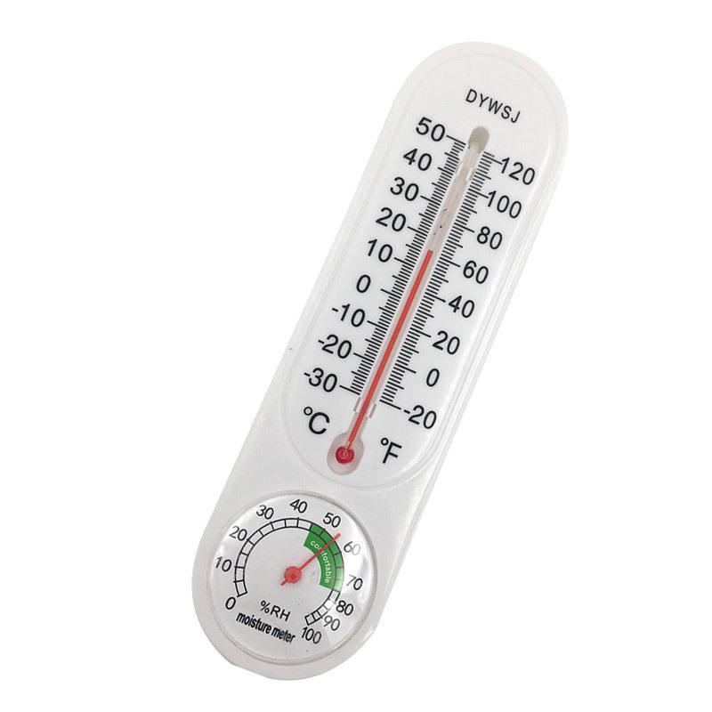 1 Stück/2 Stück Wandbehang-Thermometer für Innen- und Außenbereich, Haus, Garten, Gewächshaus, Pflanzung, Luftfeuchtigkeitsmesser, Temperaturmonitor, Messwerkzeug 2pcs weiß von Joom DACH