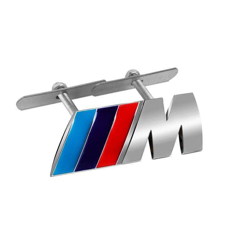 1 Stück 3D Metallplakette Autogrill Auto Kotflügel Karosserie Kofferraum Dekoration Aufkleber Für BMW E61 E81 E87 1 2 3 4 5 6 7 Serie X1 X3 X4 X5 X6 X7 Grill silver von Joom DACH