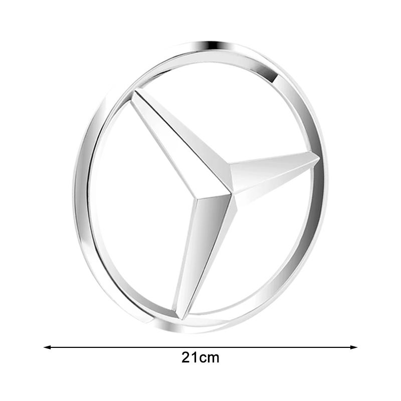 1 Stück Auto Frontgrill Plakette Aufkleber Abdeckung Emblem für Mercedes Benz C E Klasse GLA GLK ML GLC GLE W204 W205 W210 W211 W212 W213 von Joom DACH