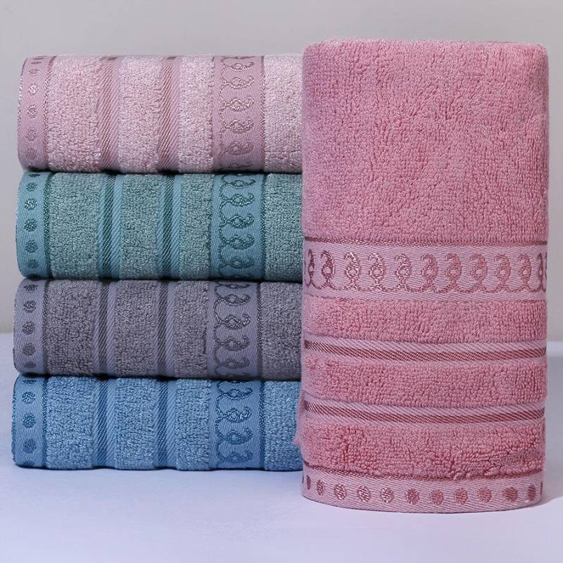 1 Stück Bambusfaser-Handtuch ist sehr saugfähig und verliert nicht so leicht Haare. Weicher als ein Baumwollhandtuch. Gut zum Waschen des Gesichts. Gesichtshandtuch aus Bambuskohle. 70*140cm von Joom DACH