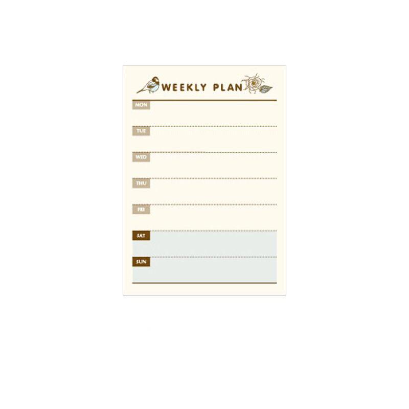 1 Stück Briefpapier-Notizblock, Notizbuch, Tagebuch, Planer von Joom DACH