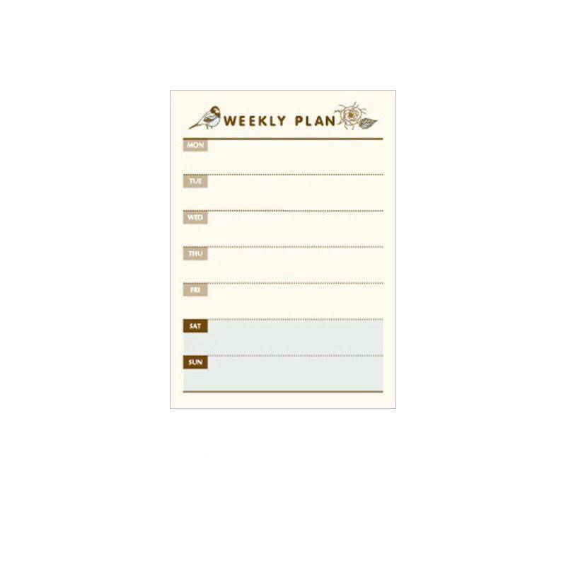 1 Stück Briefpapier-Notizblock, Notizbuch, Tagebuch, Planer von Joom DACH