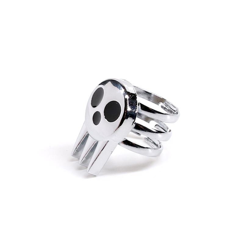 1 Stück Cool Anime Soul Eater Death The Kid Cosplay Kostüme Ring Halskette Anhänger 1.7*1.8*2.5cm von Joom DACH