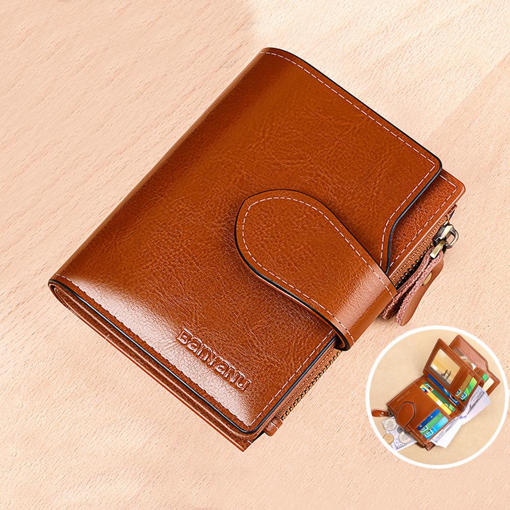 1 Stück Damen-Geldbörse, kurzes, multifunktionales Münzgeldbörse, Kreditkartenetui im ​​klassischen Design, Geschenk für Sie von Joom DACH