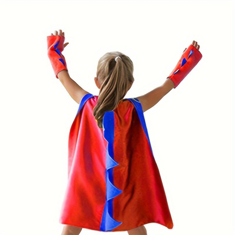 1 Stück Dinosaurier-Umhang für Kinder, Umhang, Dinosaurier-Umhang und Handgelenkschutz, Set mit Make-up-Kostüm-Requisiten, Halloween-Kostüm, Performance-Kostüme, Urlaubs-Performance-Kostüme von Joom DACH