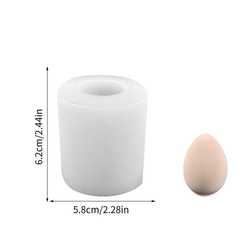 1 Stück Diy Ostern Geometrische Eier Form Silikon Kerze Form Diy Weihnachten Aromatherapie Kerze Form Schokolade Gips Epoxidharz Dekoration WBL B weiß von Joom DACH