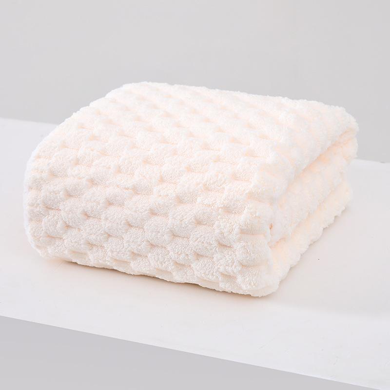1 Stück Erwachsenen Saugfähiges Handtuch Weiches Heim Badehandtuch 70*140cm beige von Joom DACH