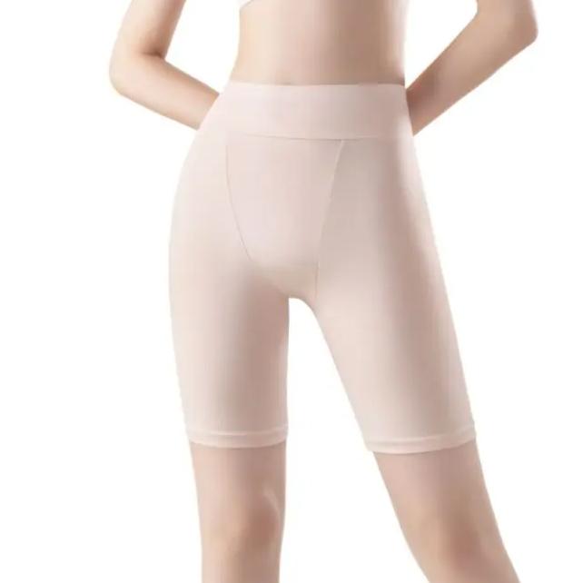 1 Stück Fünf-Punkt Sicherheits-Hose Damen Sporthöschen Lässige Radhose Hüfthebung Yogahose Damen Jahreszeiten Elastische Leggings Kurz 4XL von Joom DACH