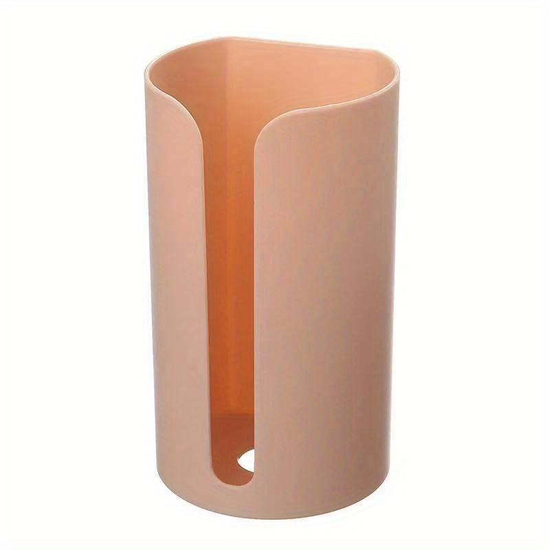 1 Stück Küchenmüllbeutel Aufbewahrung Lochfreier Halter Selbstklebend Wandmontiert Heim Badezimmer Zubehör Plastiktütenhalter Küche rosa von Joom DACH