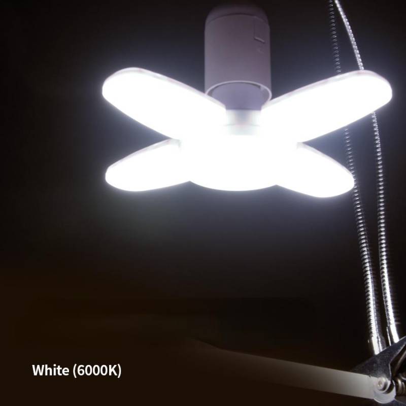 1 Stück LED-Birne E27 LED-Lampe faltbar 28 W Glühbirnen für Zuhause Deckenleuchte Lager Garage Licht weiß 1 Stück LED-Birne E27 LED-Lampe faltbar 28 W Glühbirnen für Zuhause Deckenleuchte Lager Garage Licht weiß von Joom DACH