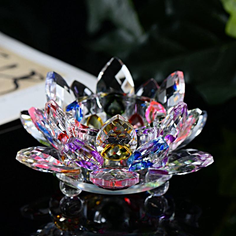 1 Stück Lotus Kerzenhalter Tischdeko Kristall Elegant Handgefertigtes Glas Heimdeko Mehrere Optionen Verfügbar von Joom DACH