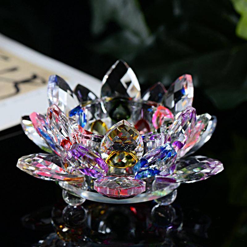 1 Stück Lotus Kerzenhalter Tischdeko Kristall Elegant Handgefertigtes Glas Heimdeko Mehrere Optionen Verfügbar von Joom DACH