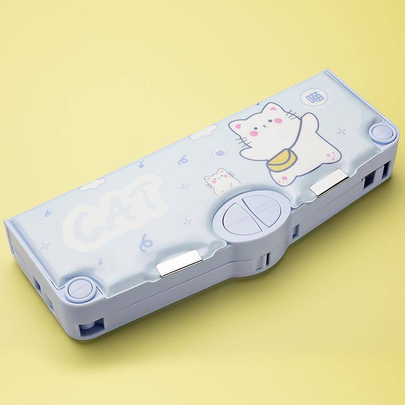 1 Stück Multifunktionale Stiftebox Schule Schüler Schreibwarenbox Kinder Stifteaufbewahrungsbox Neuheit Große Kapazität Federmäppchen Geschenk von Joom DACH