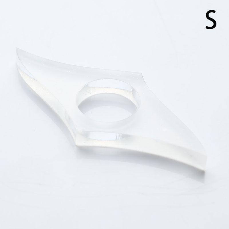 1 Stück Multifunktions-Acryl-Daumen-Buchstütze, Buchseitenhalter, Lesezeichen, Schule 7.6*3.3cm von Joom DACH