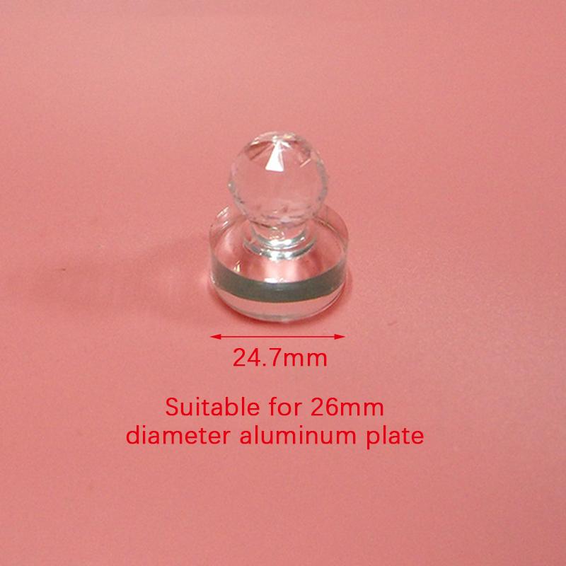 1 Stück Pulver Presse Stempel Foundation Rouge Palette Werkzeug Wachs Siegel Stempel 26mm von Joom DACH