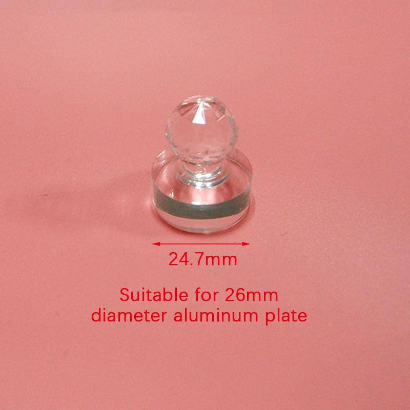 1 Stück Pulver Presse Stempel Foundation Rouge Palette Werkzeug Wachs Siegel Stempel 26mm von Joom DACH