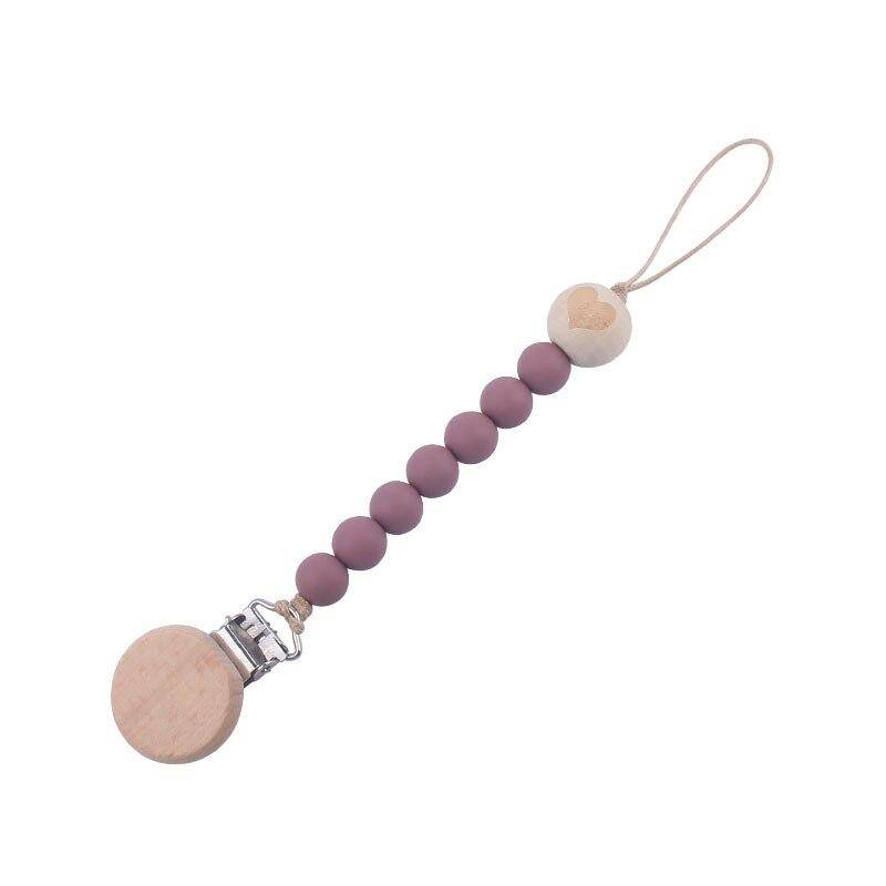 1 Stück Säugling Baby Schnuller Clip Kette Neue Ton Kristall Anti-drop Kette für Baby Junge Mädchen Herz Nippel Clip kette Baby Zeug von Joom DACH