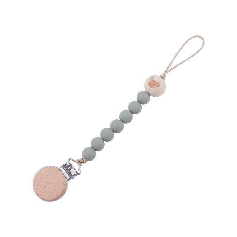 1 Stück Säugling Baby Schnuller Clip Kette Neue Ton Kristall Anti-drop Kette für Baby Junge Mädchen Herz Nippel Clip kette Baby Zeug von Joom DACH