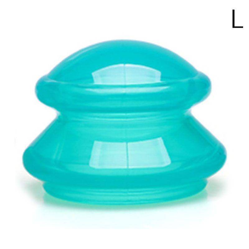 1 Stück Silikon Anti Cellulite Vakuum Saug Massage Tassen Physiotherapie Gläser 80*60mm grün von Joom DACH