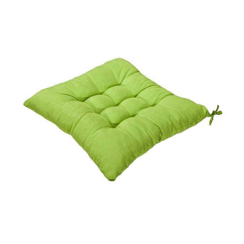 1 Stück Sitzkissen Einfarbig Kissen Heimdekoration Quadratisch Dick Chunky Heimtextil Stuhlkissen Garten Polyester Weich von Joom DACH
