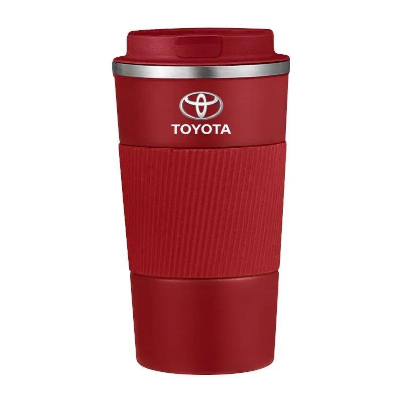 1 Stück Thermo Cafe Kaffeebecher Auto Thermosbecher Reise Thermobecher Autoteile Für Toyota Camry Corolla Yaris Chr Auris Avensis T25 von Joom DACH