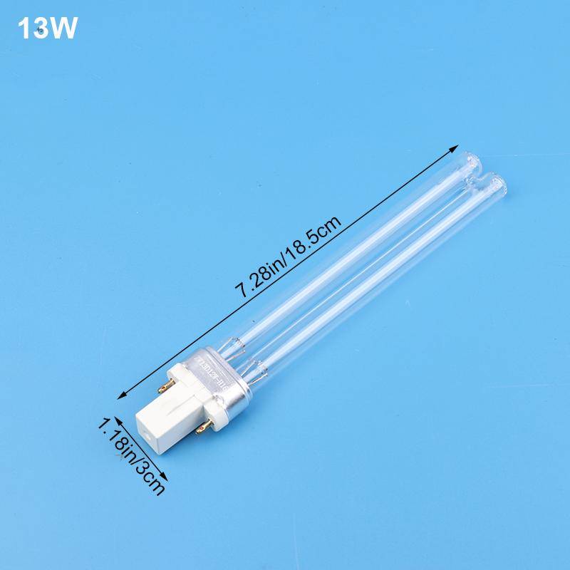 1 Stück UV-Lampen Aquarium Fischbecken Teich Ultraviolett Sterilisationslampe Röhre Für G23 5W 7W 9W 11W 13W UVC H-Form Röhre 13W 1 Stück UV-Lampen Aquarium Fischbecken Teich Ultraviolett Sterilisationslampe Röhre Für G23 5W 7W 9W 11W 13W UVC H-Form Röhre 13W von Joom DACH