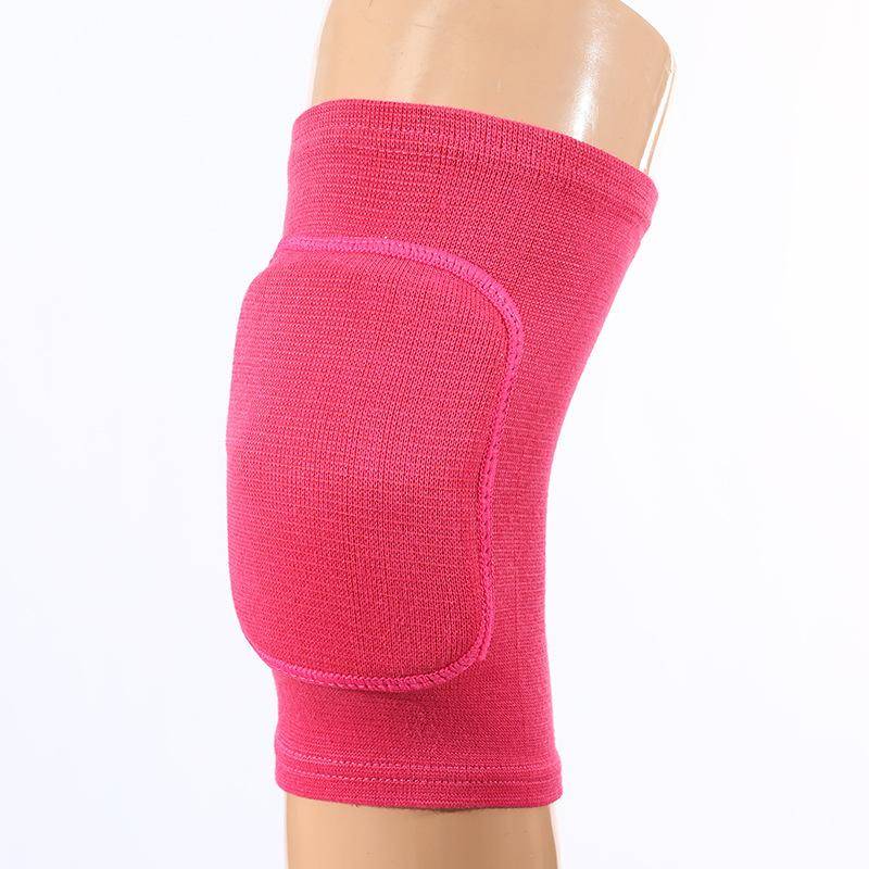 1 Stück Verstellbare Knie- und Ellbogenschoner Atmungsaktiv Flexibel Elastisch Knieunterstützung Für Radfahren Tanzen Volleyball Knieschützer M rose rot von Joom DACH