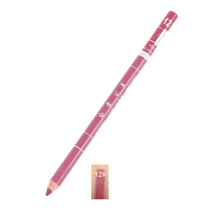 1 Stück professioneller Holz-Lippenstift, wasserdicht, langlebiger Lipliner-Stift für Damen von Joom DACH