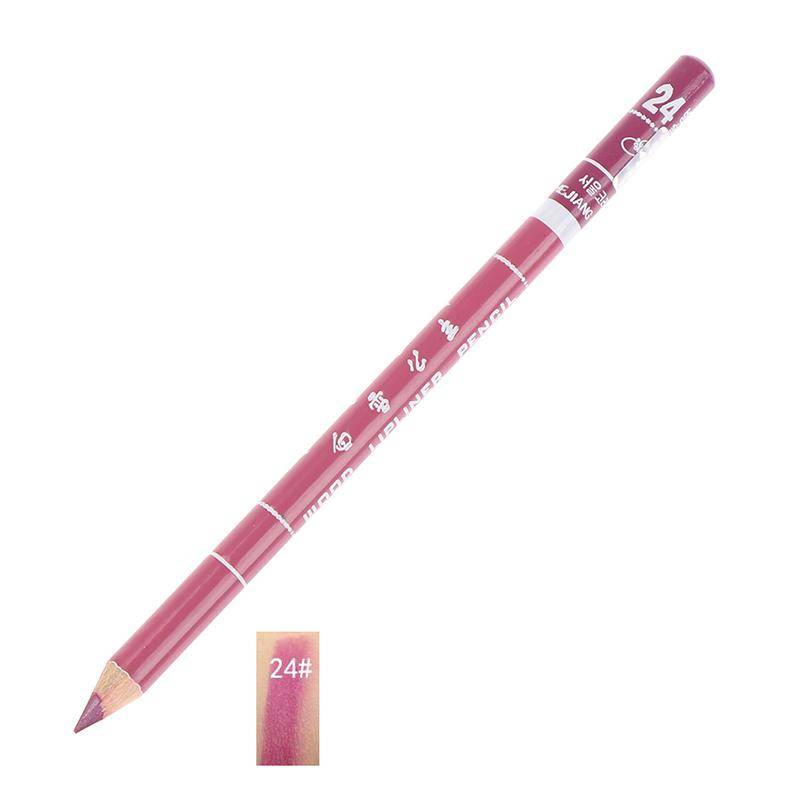 1 Stück professioneller Holz-Lippenstift, wasserdicht, langlebiger Lipliner-Stift für Damen von Joom DACH