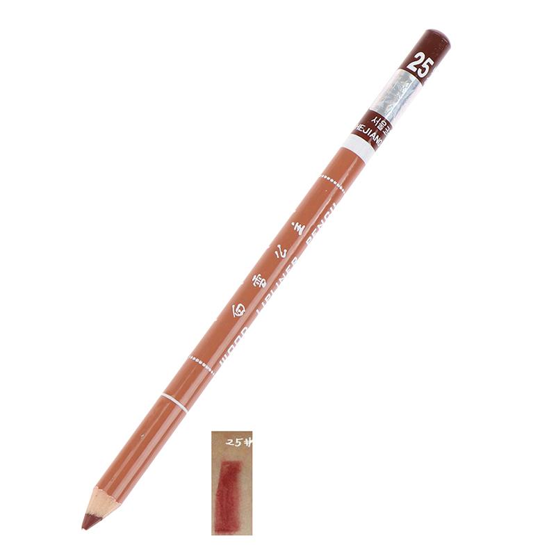 1 Stück professioneller Holz-Lippenstift, wasserdicht, langlebiger Lipliner-Stift für Damen von Joom DACH