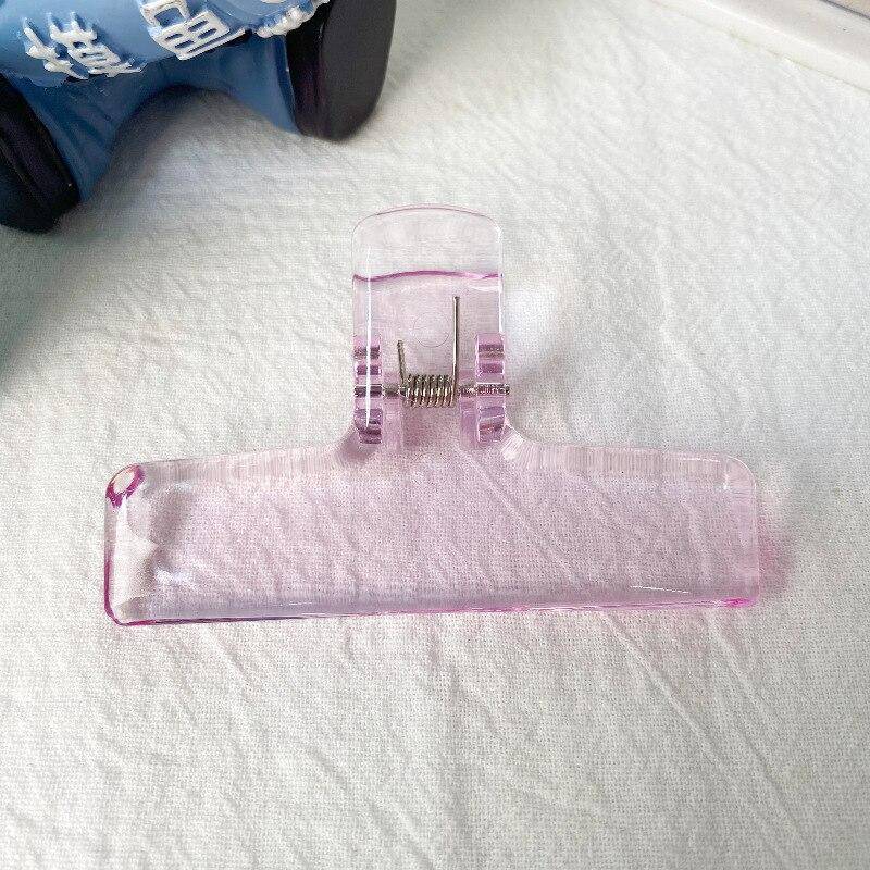 1 Stück transparente Acryl-Büroklammer, einfach, koreanische Mode, nicht klebrig, Notizblock-Clip, schöner Snack-Dichtungsclip für Studenten 1 Stück transparente Acryl-Büroklammer, einfach, koreanische Mode, nicht klebrig, Notizblock-Clip, schöner Snack-Dichtungsclip für Studenten von Joom DACH