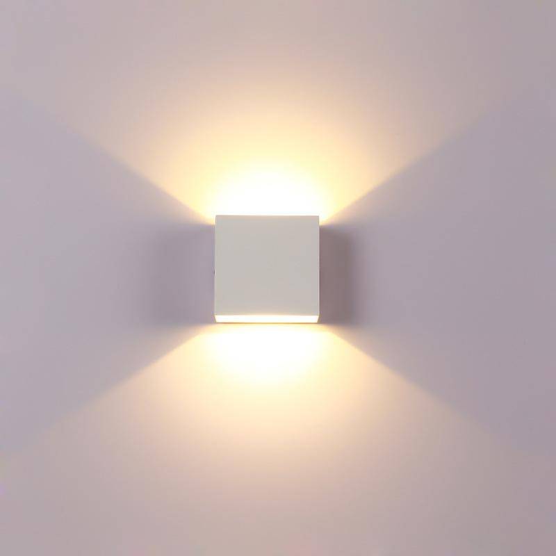 1 Stücke LED Wandleuchten 6W Moderne Innen Wandleuchte Up Down Wandhalterung Lichter Für Wohnzimmer Flur Schlafzimmer Dekor weiß von Joom DACH