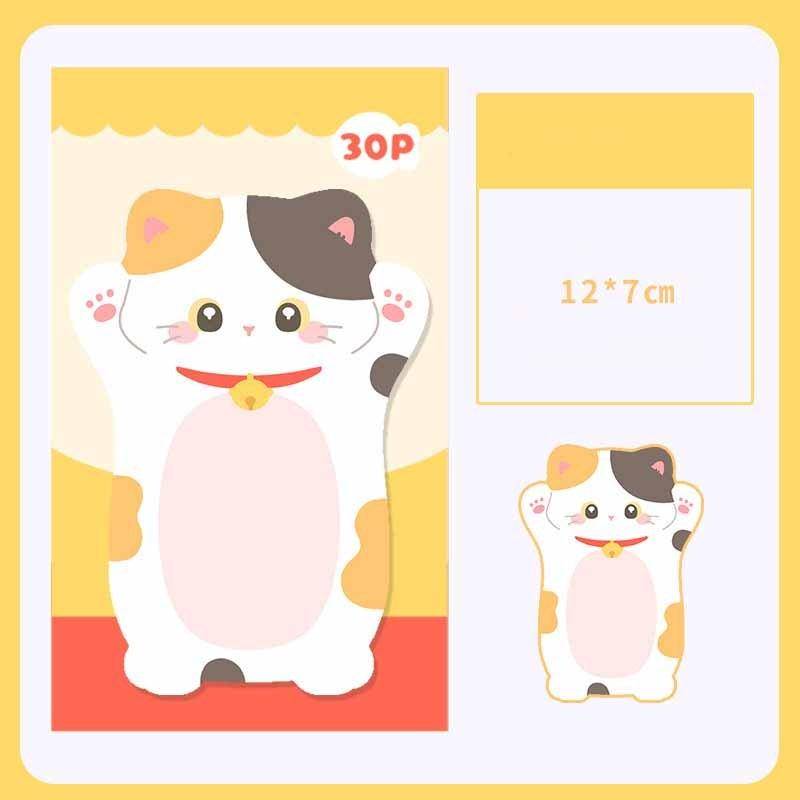 1 Stücke Nette Kawaii Katze Kitty Haftnotizen Aufkleber Notizblock Scrapbooking Schule Bürobedarf Schreibwaren Geschenk Lesezeichen von Joom DACH