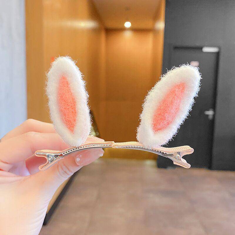 1 paar Kinder Plüsch Katze Ohr Haar Clips Kawai Mädchen Mini Haar Zubehör Farbe Mode Entenschnabel Clip für Frauen Styling Werkzeuge von Joom DACH