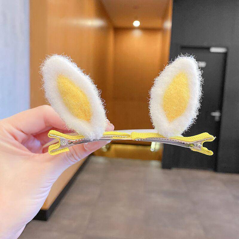 1 paar Kinder Plüsch Katze Ohr Haar Clips Kawai Mädchen Mini Haar Zubehör Farbe Mode Entenschnabel Clip für Frauen Styling Werkzeuge von Joom DACH