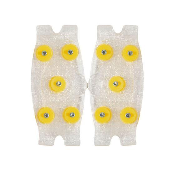 1/2 Paar Klare Eiskrallen Schuhe Steigeisen mit 5 Metallstollen Herren Damen Winter 1 pair von Joom DACH