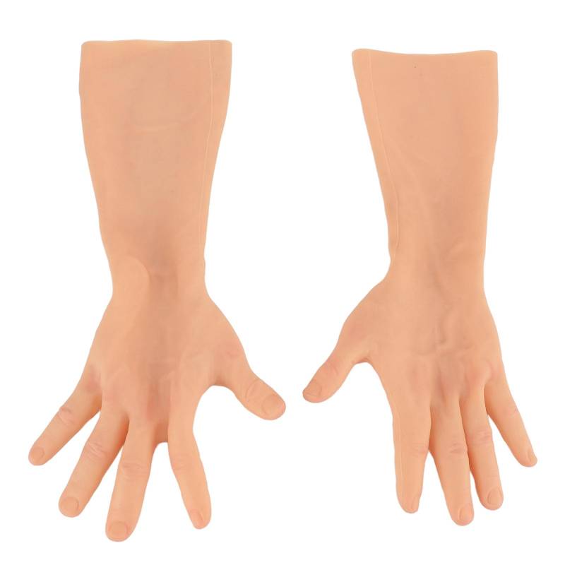 1 paar Silikon Männer Prothese Handschuhe Weiche Multifunktionale Crossdressing Silikon Männer Handschuhe für von Joom DACH